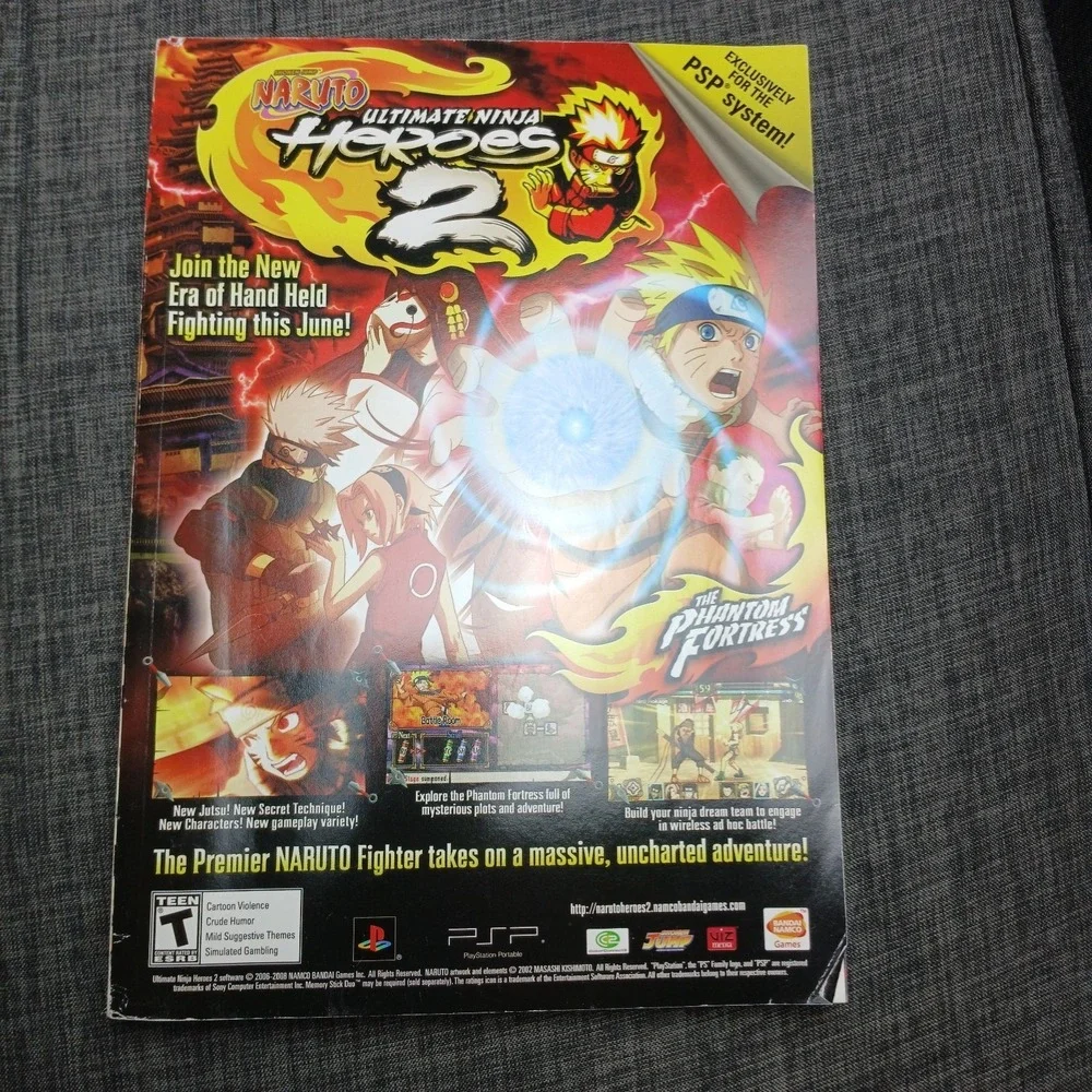 Shonen Jump Manga Bleach July 2008‎ Volume 6 Issue 7 Naruto Fear the Reaper- TA